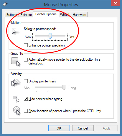 Turn On or Off Mouse Pointer Trails in Windows 11 Tutorial